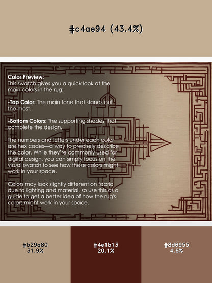 Fragmented Harmony Rug