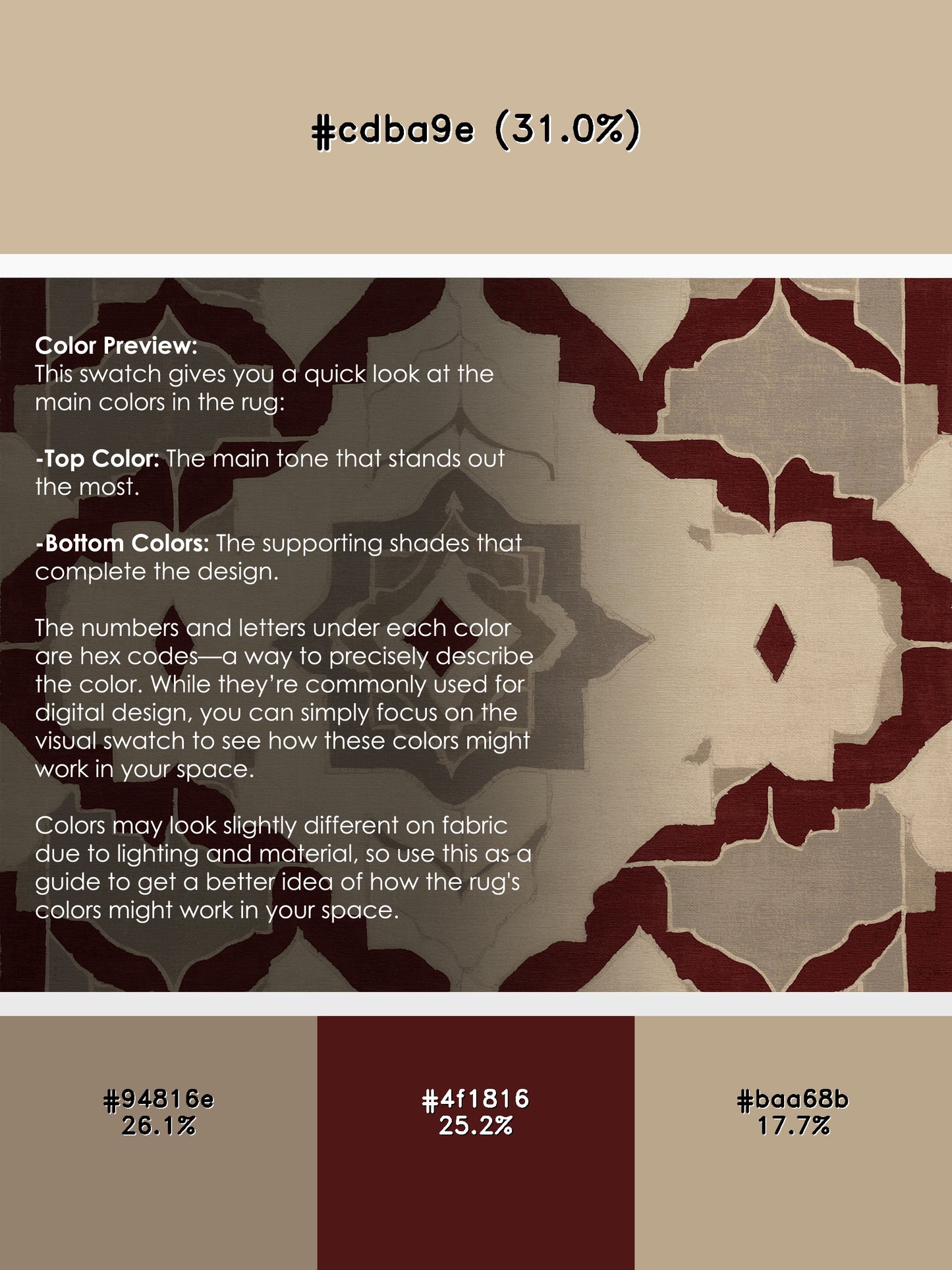 Curved Precision Rug