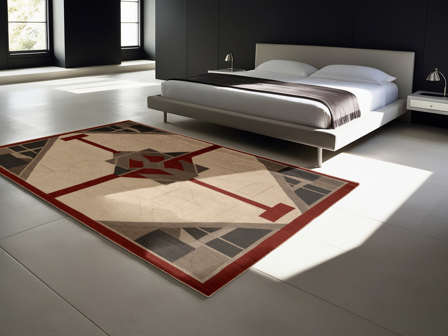 Mirrored Motion Rug