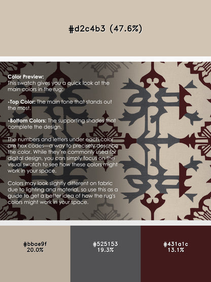 Staggered Facets Rug