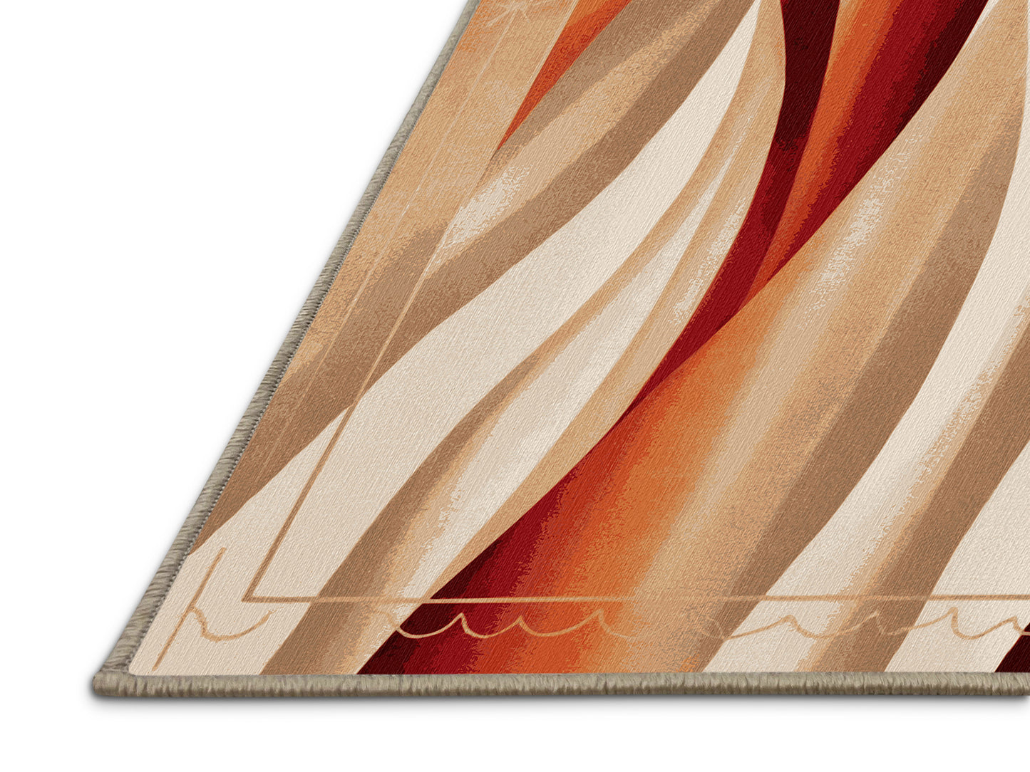 Ochre Peaks Rug