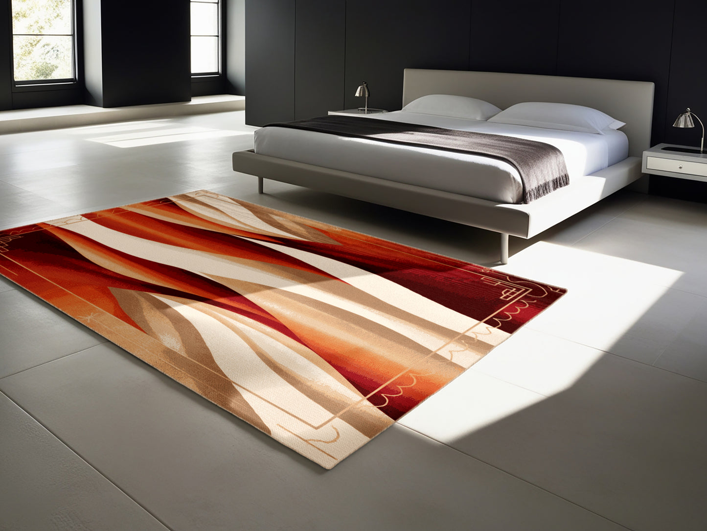 Ochre Peaks Rug