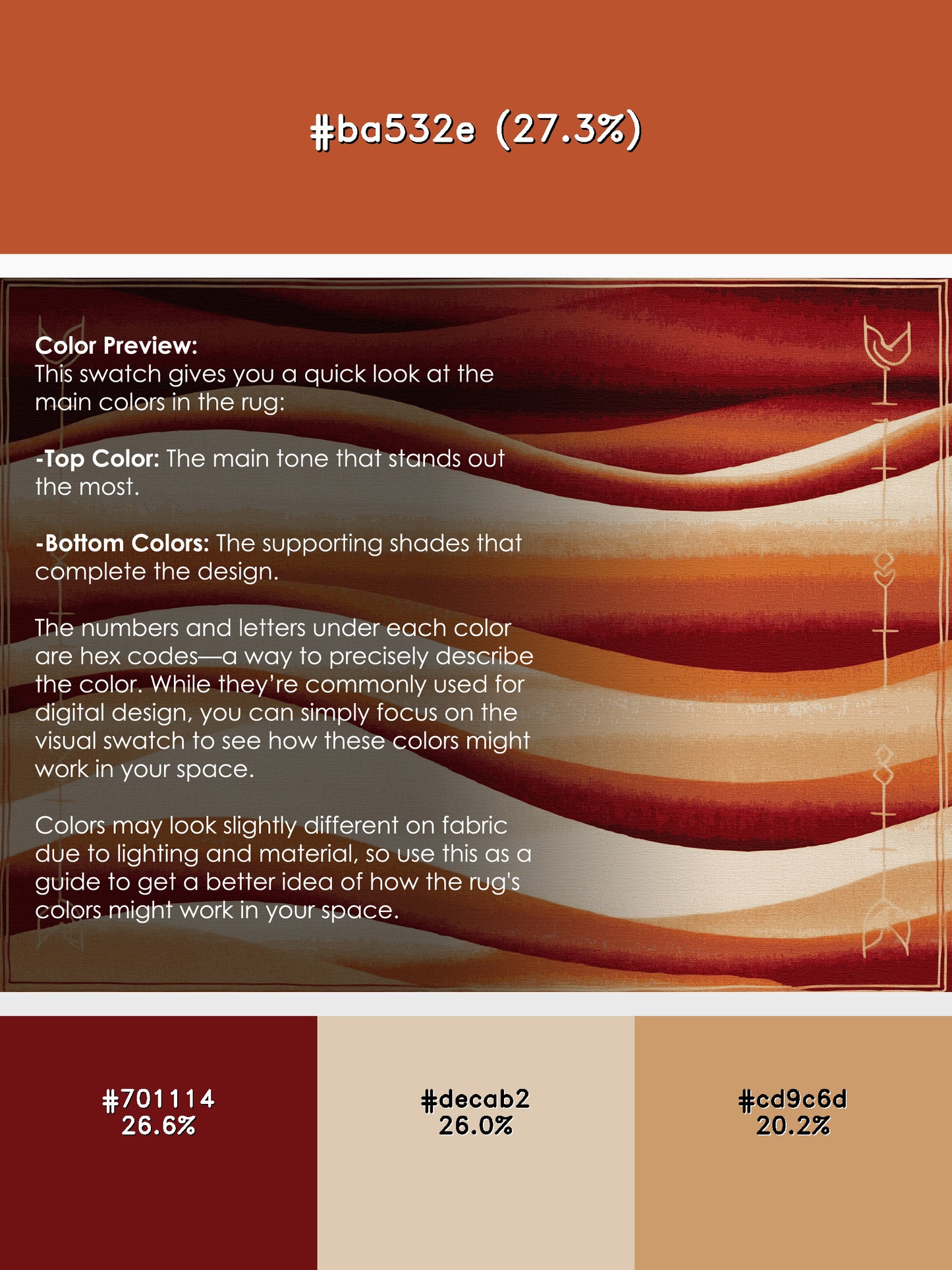 Duskbound Crests Rug