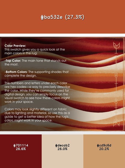 Duskbound Crests Rug