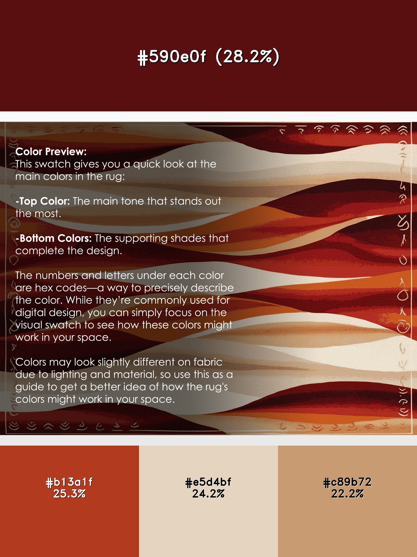 Scarlet Winds Rug