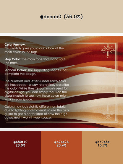 Ochre Whispers Rug
