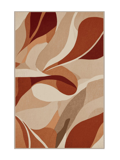 Dunes of Light Oasis Dreams - Premium Tan (W3C) Modern Area Rug | Plush & Washable Options | Rugolution Home Decor