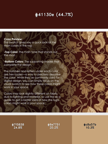 Ethereal Filigree Rug