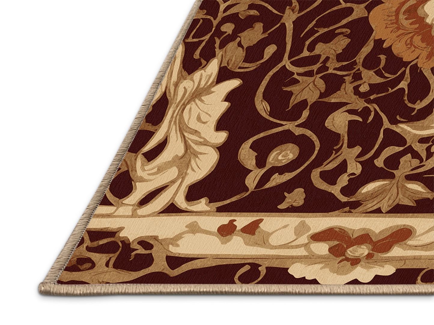 Opulent Scroll Rug