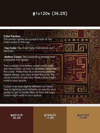 Goldleaf Embrace Rug