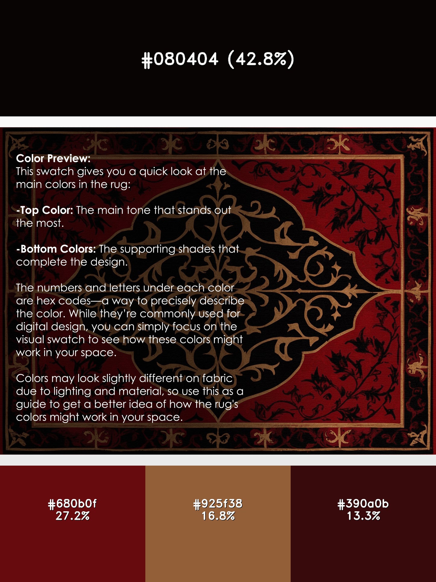 Heraldic Ornament Rug