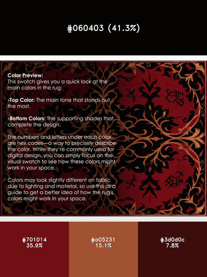 Celestial Emblem Rug