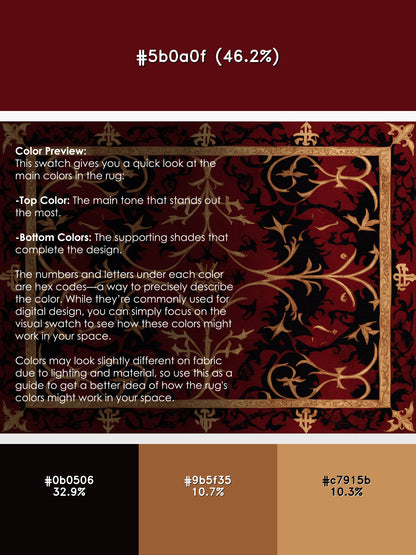 Crest of Splendor Rug