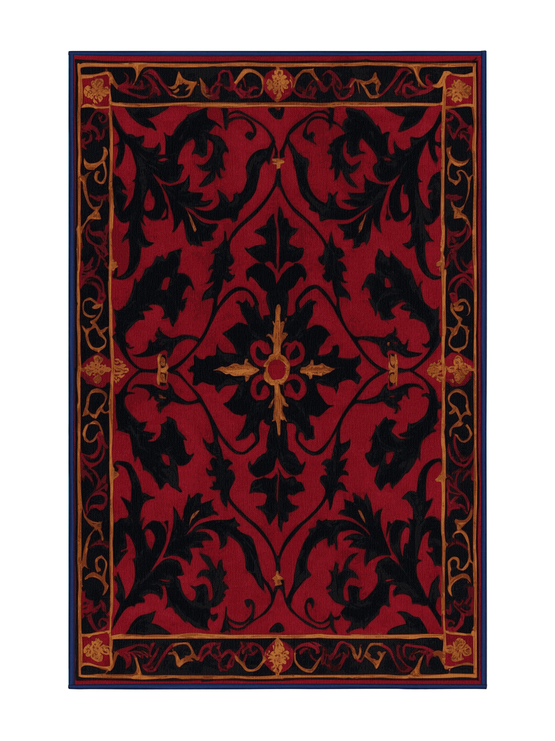 Glided Mythos Arcadian Grace - Premium Night Modern Area Rug | Plush & Washable Options | Rugolution Home Decor