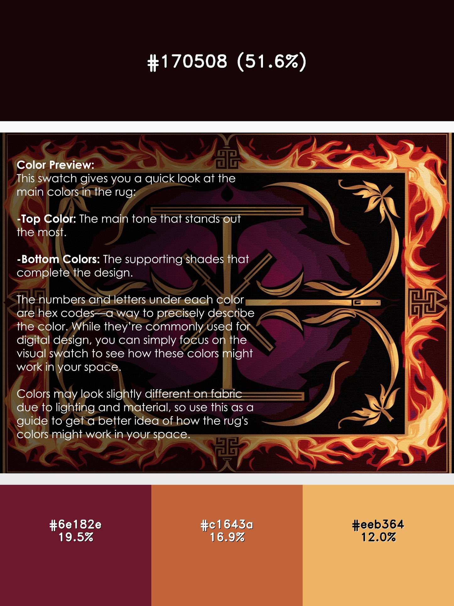 Majestic Lattice Rug