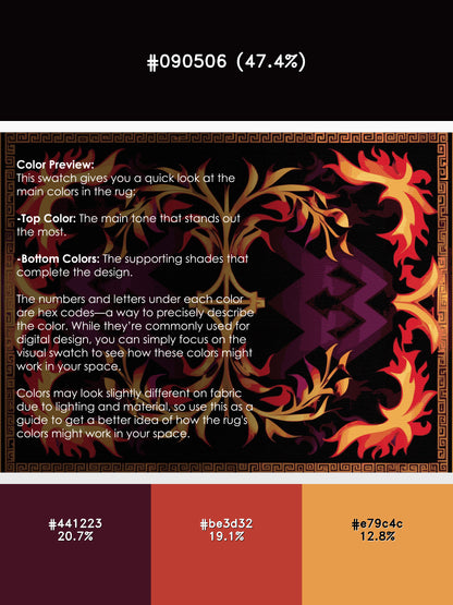 Golden Cascade Rug