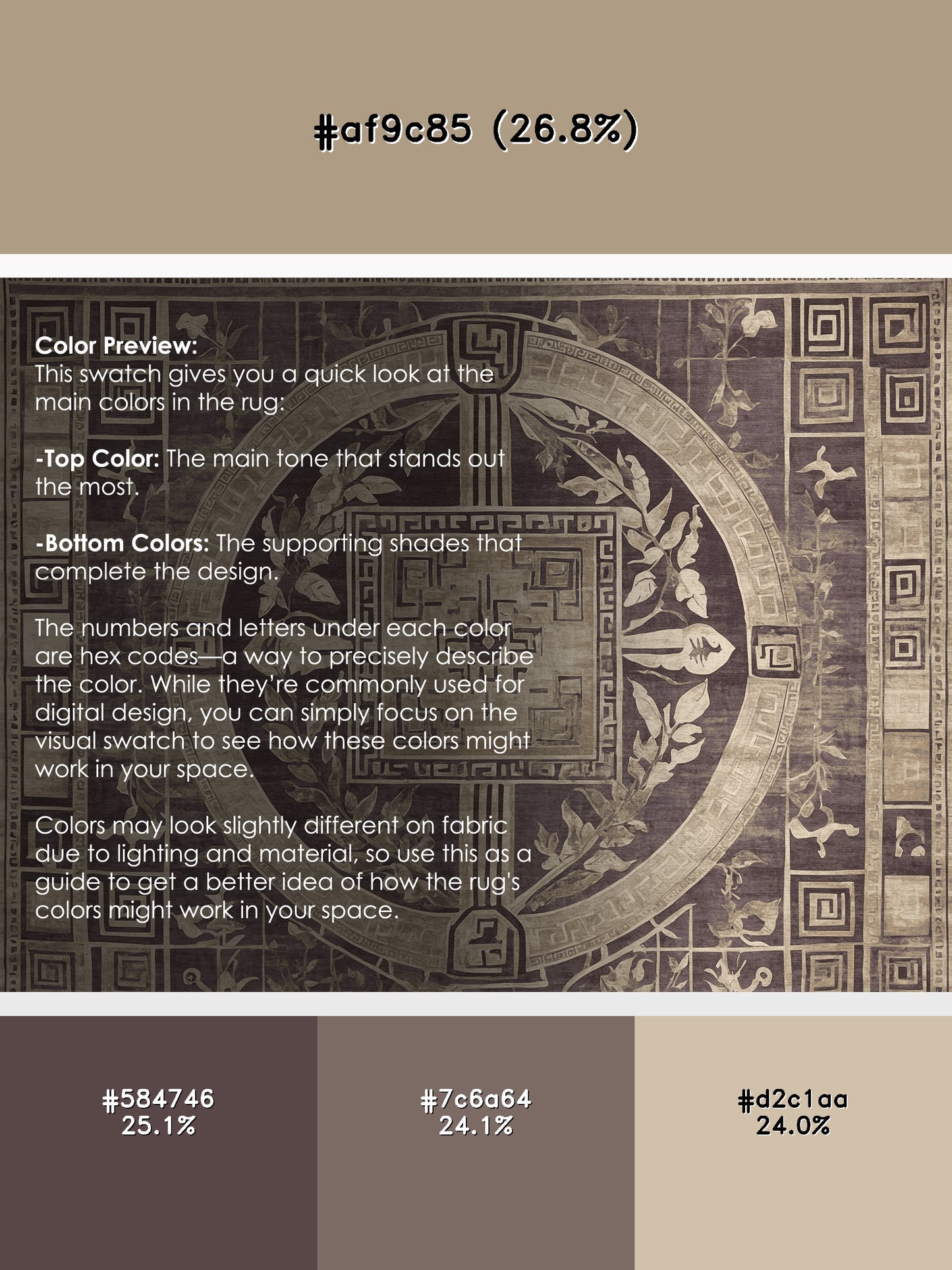 Minotaur's Labyrinth Rug