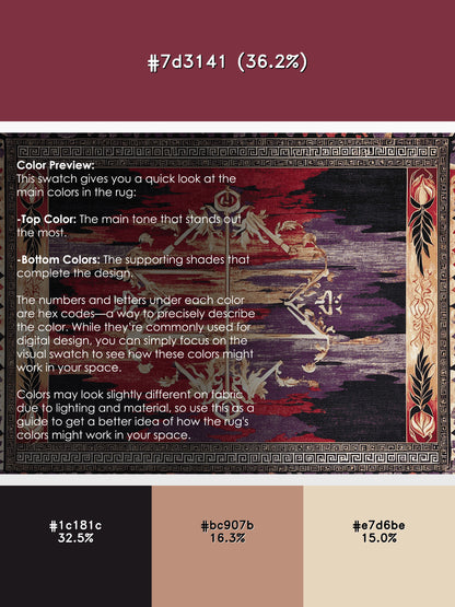 Pythagorean Lines Rug