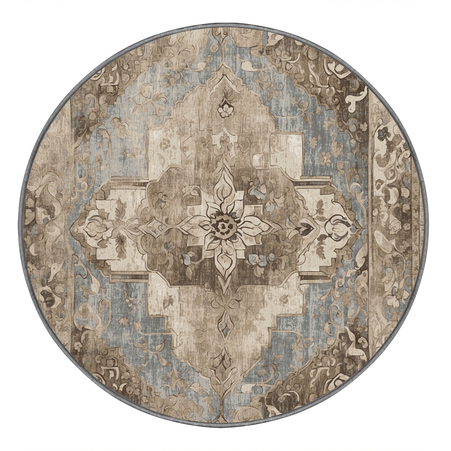 Elegant Mosaic Rug