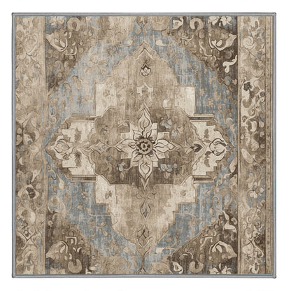 Elegant Mosaic Rug