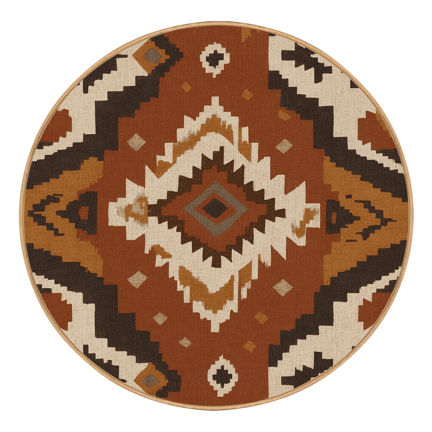 Adobe Maze Rug