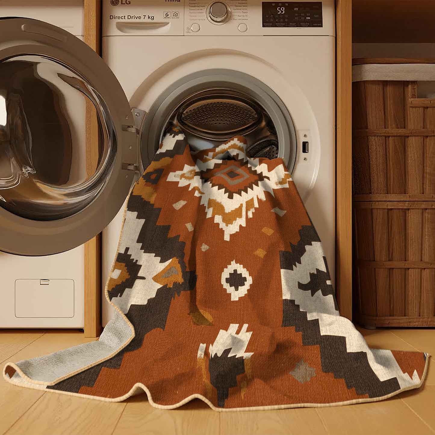 Adobe Maze Rug