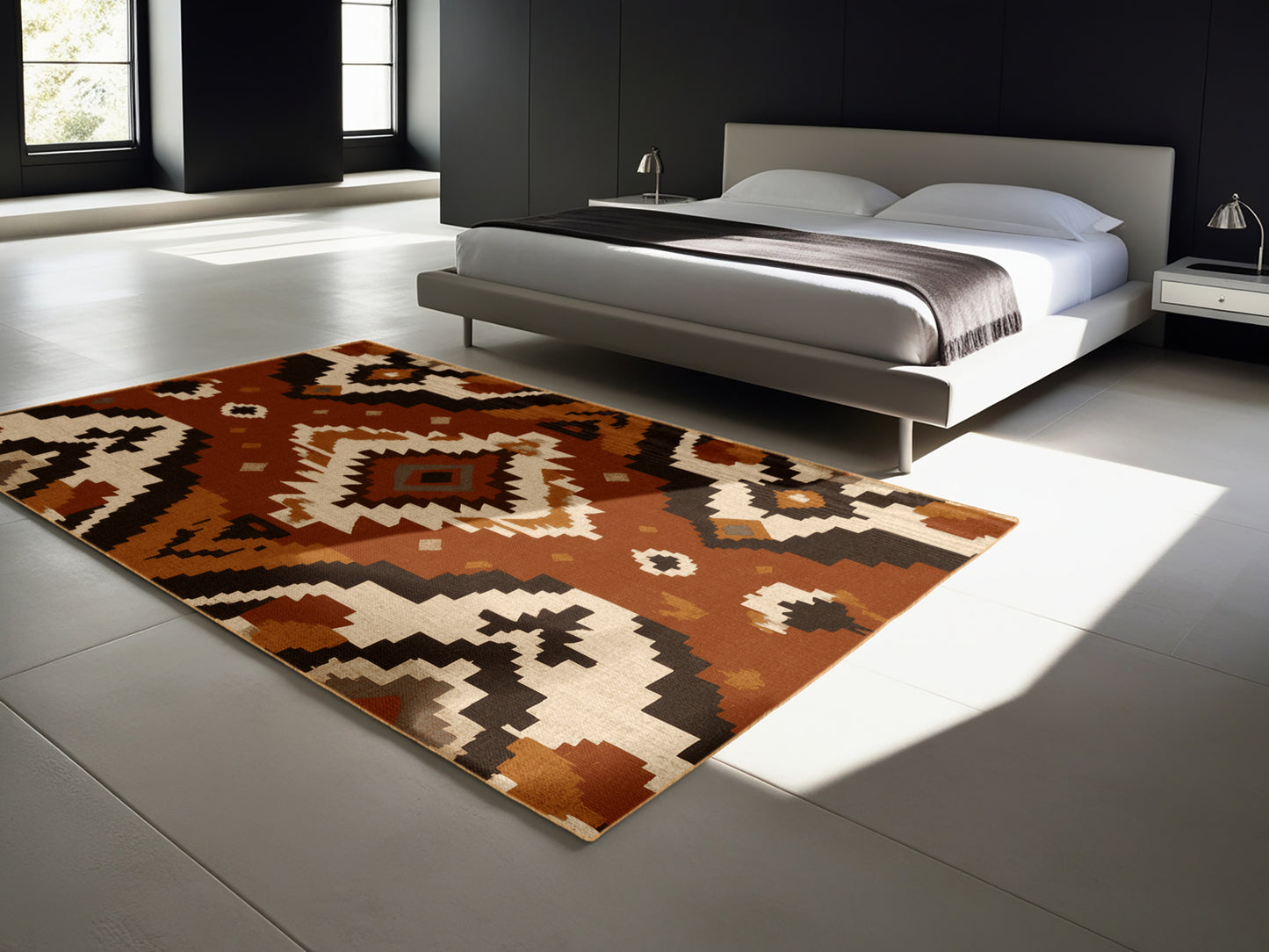 Adobe Maze Rug