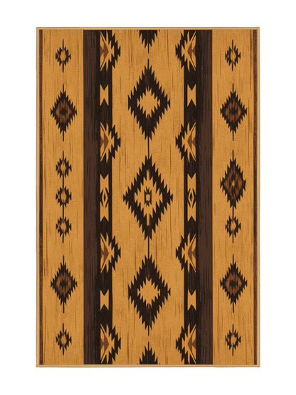 Heritage Southwest Sand Dune Whispers - Premium Peru (W3C) Modern Area Rug | Plush & Washable Options | Rugolution Home Decor