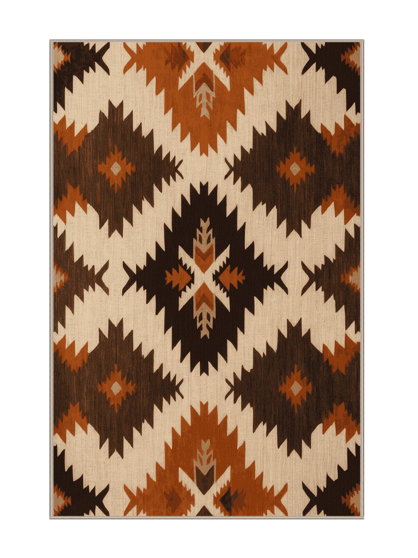 Heritage Southwest Canyon Solace - Premium Tan (W3C) Modern Area Rug | Plush & Washable Options | Rugolution Home Decor