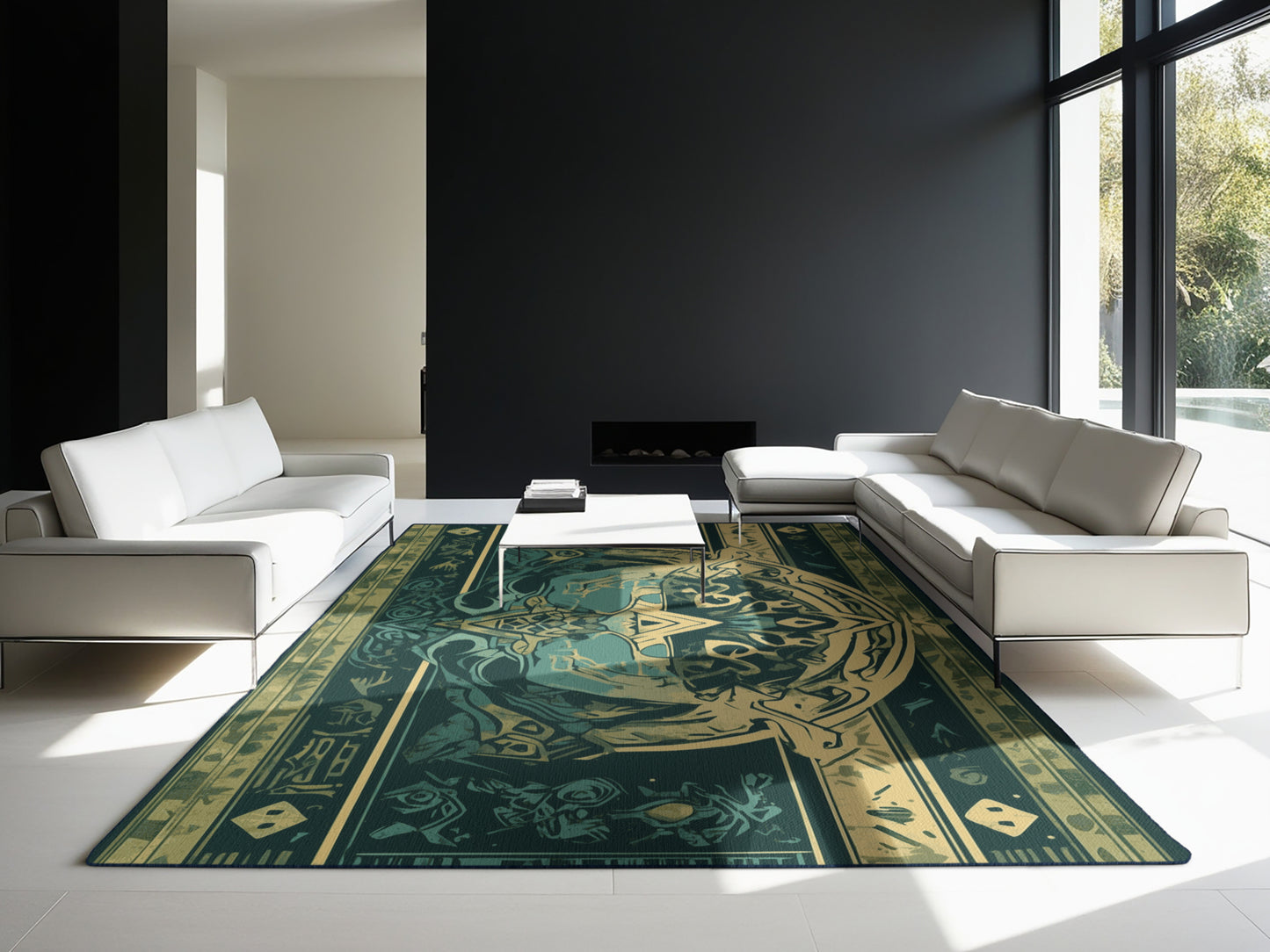 Celestial Map Rug