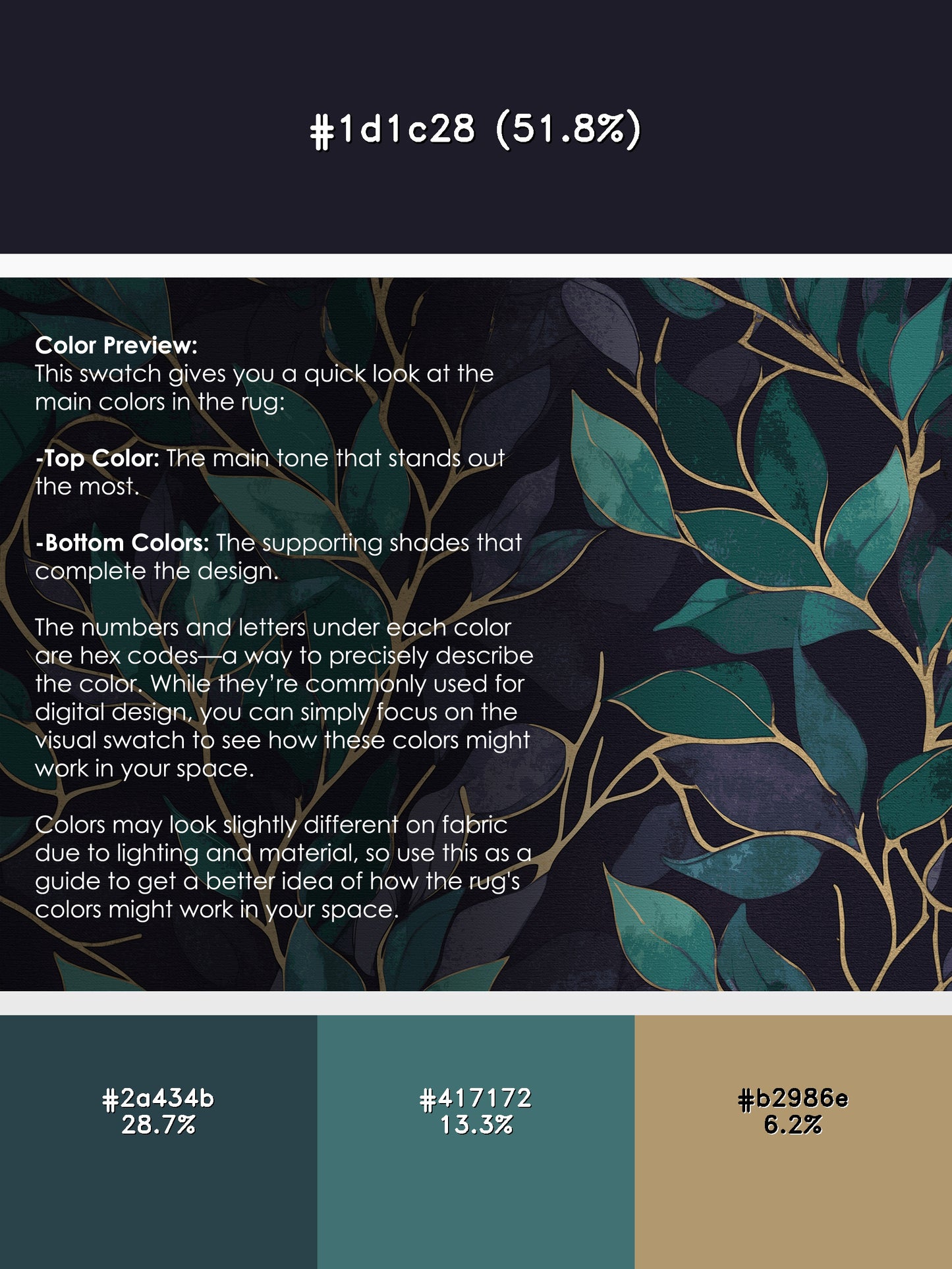 Gilded Underbrush Rug