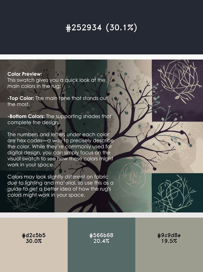 Luminous Overgrowth Rug
