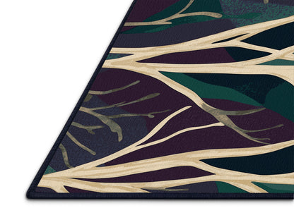 Velvet Leaves Rug