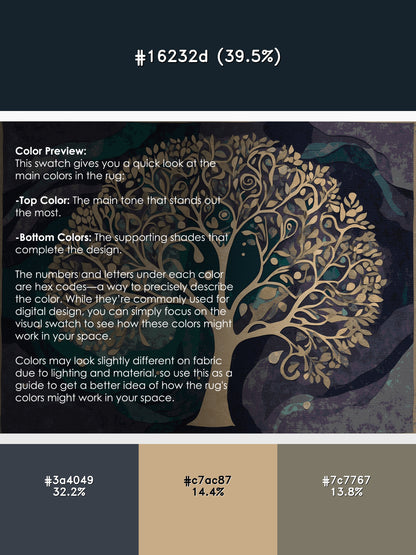 Galactic Greenery Rug