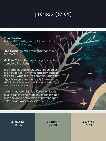 Emerald Moonlight Rug