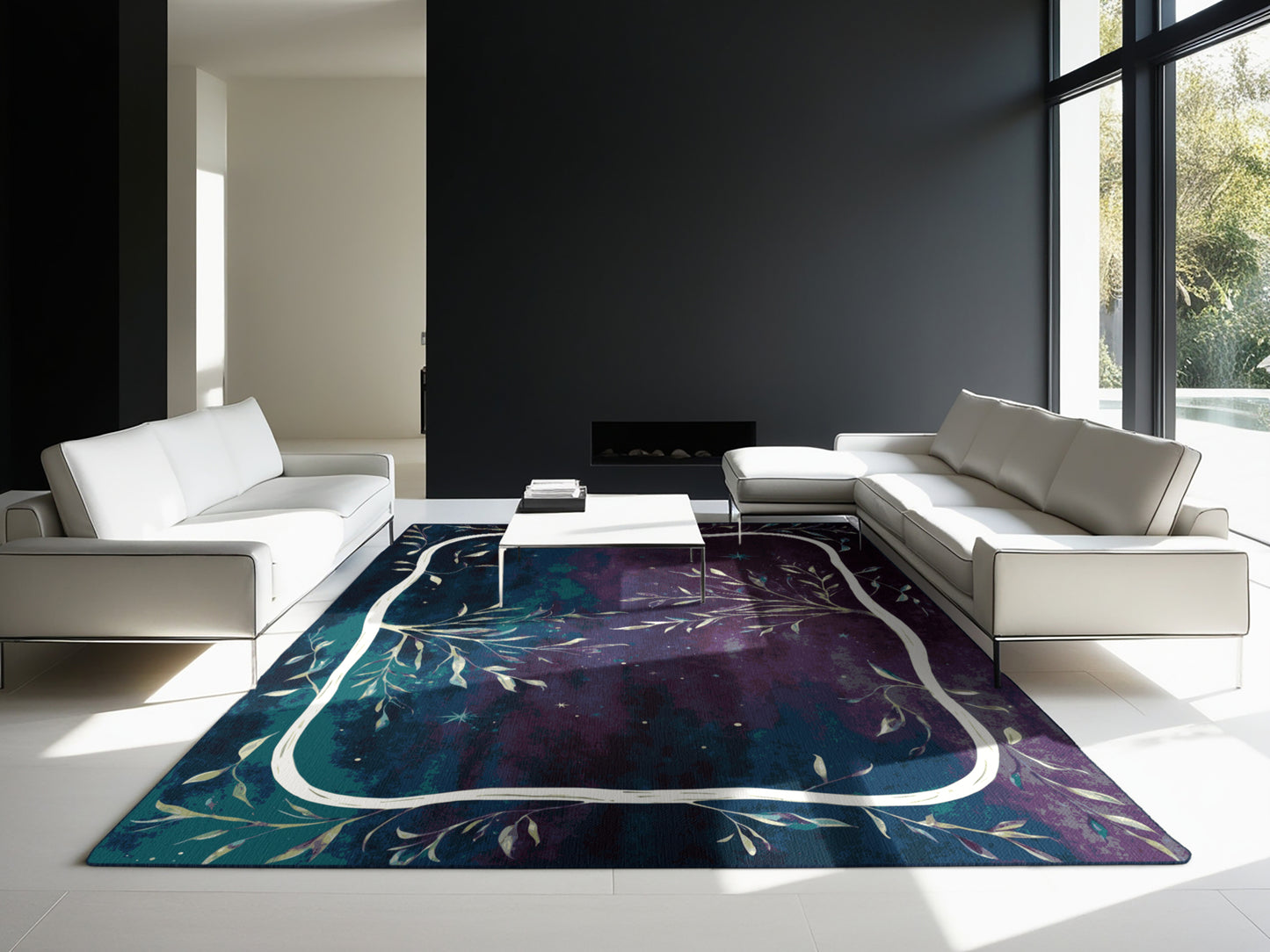 Cosmic Bloom Rug