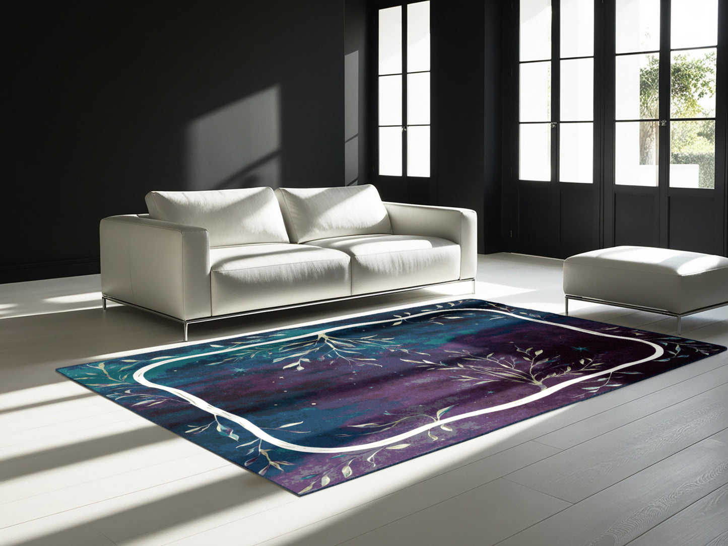 Cosmic Bloom Rug