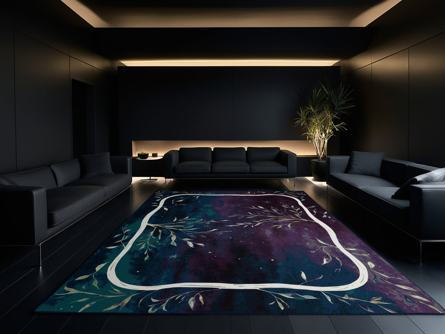 Cosmic Bloom Rug