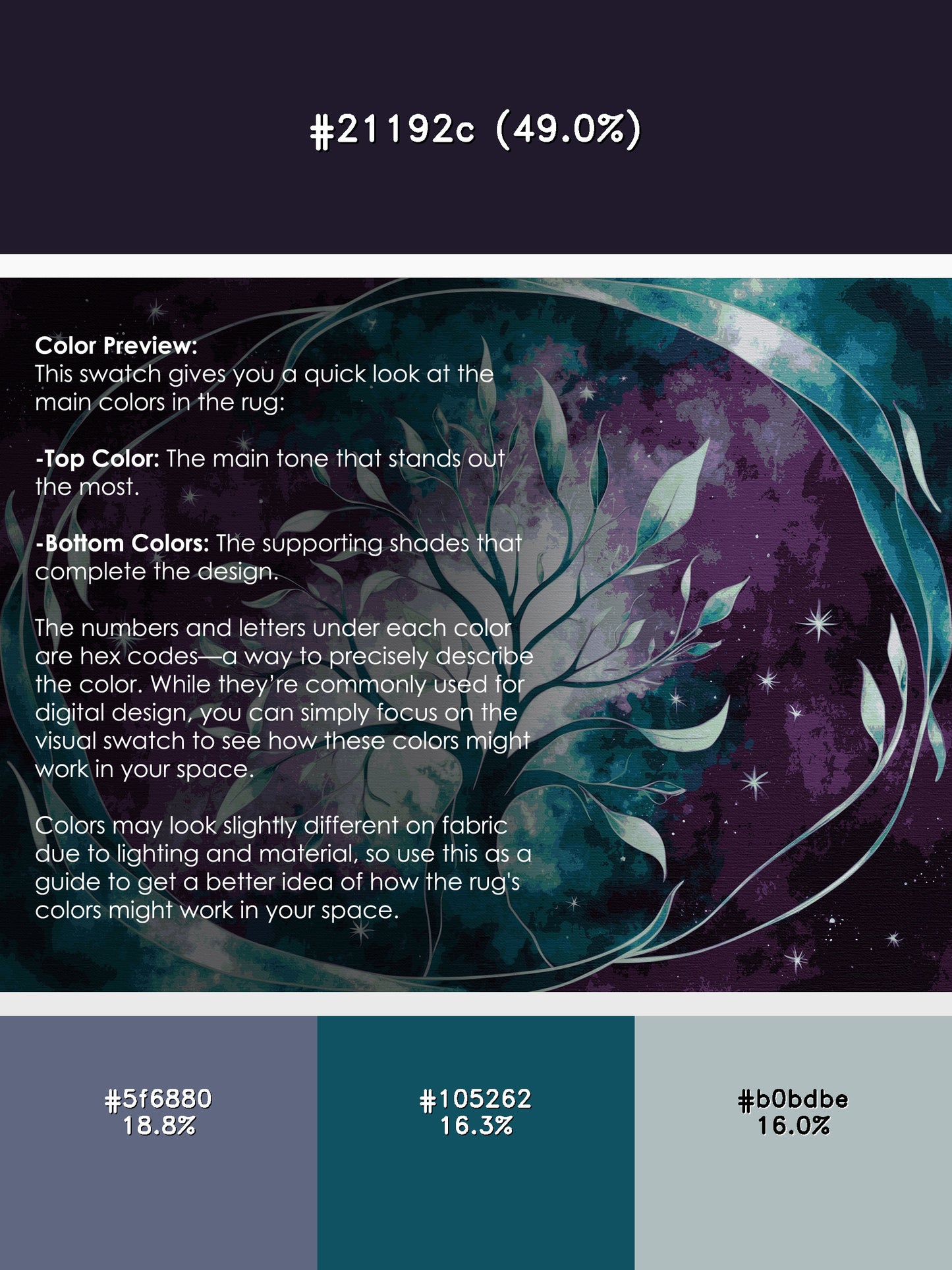 Twilight Bramble Rug