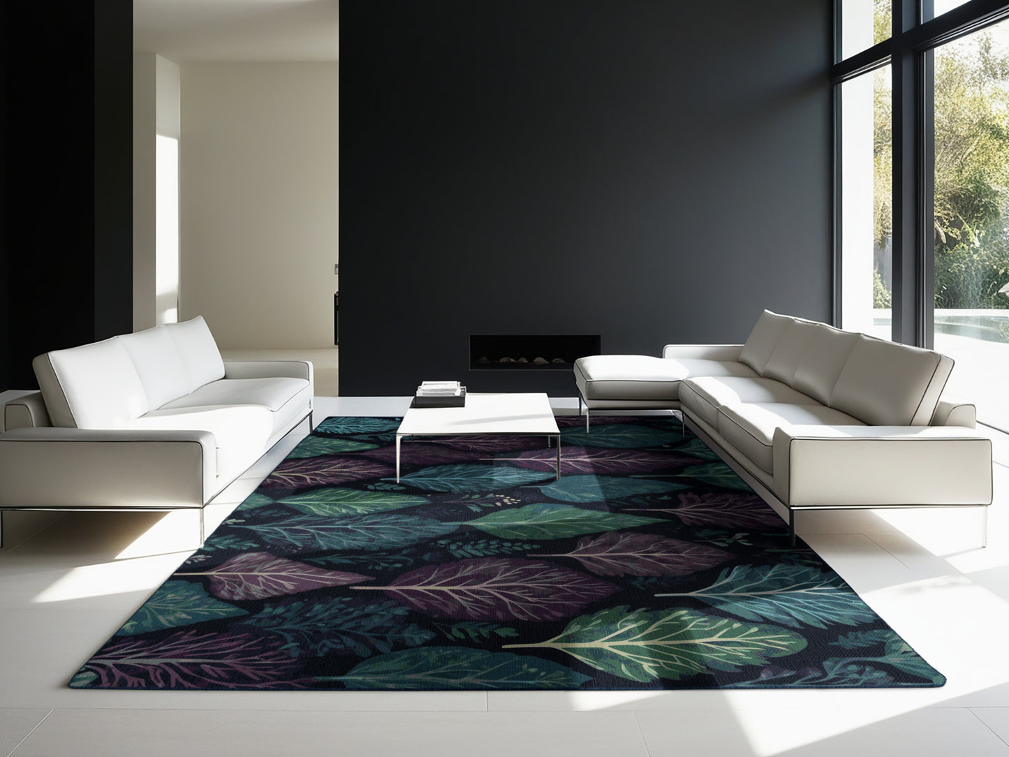 Moonlit Sprigs Rug