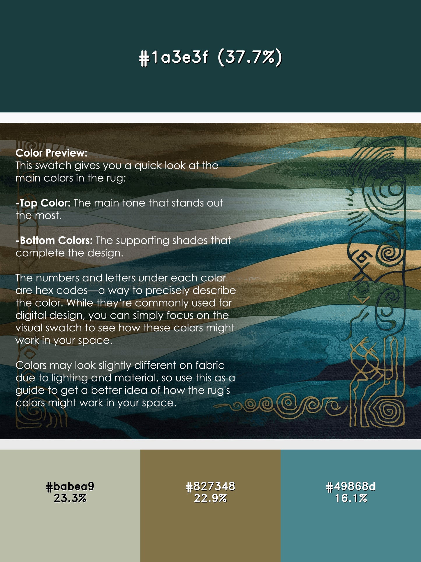 Luminous Pathways Rug