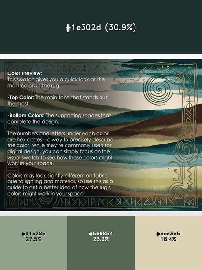 Ethereal Streams Rug