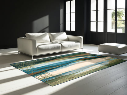 Tranquil Maze Rug