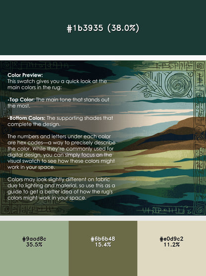 Celestial Cascade Rug