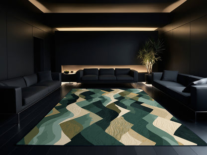 Crescent Embers Rug