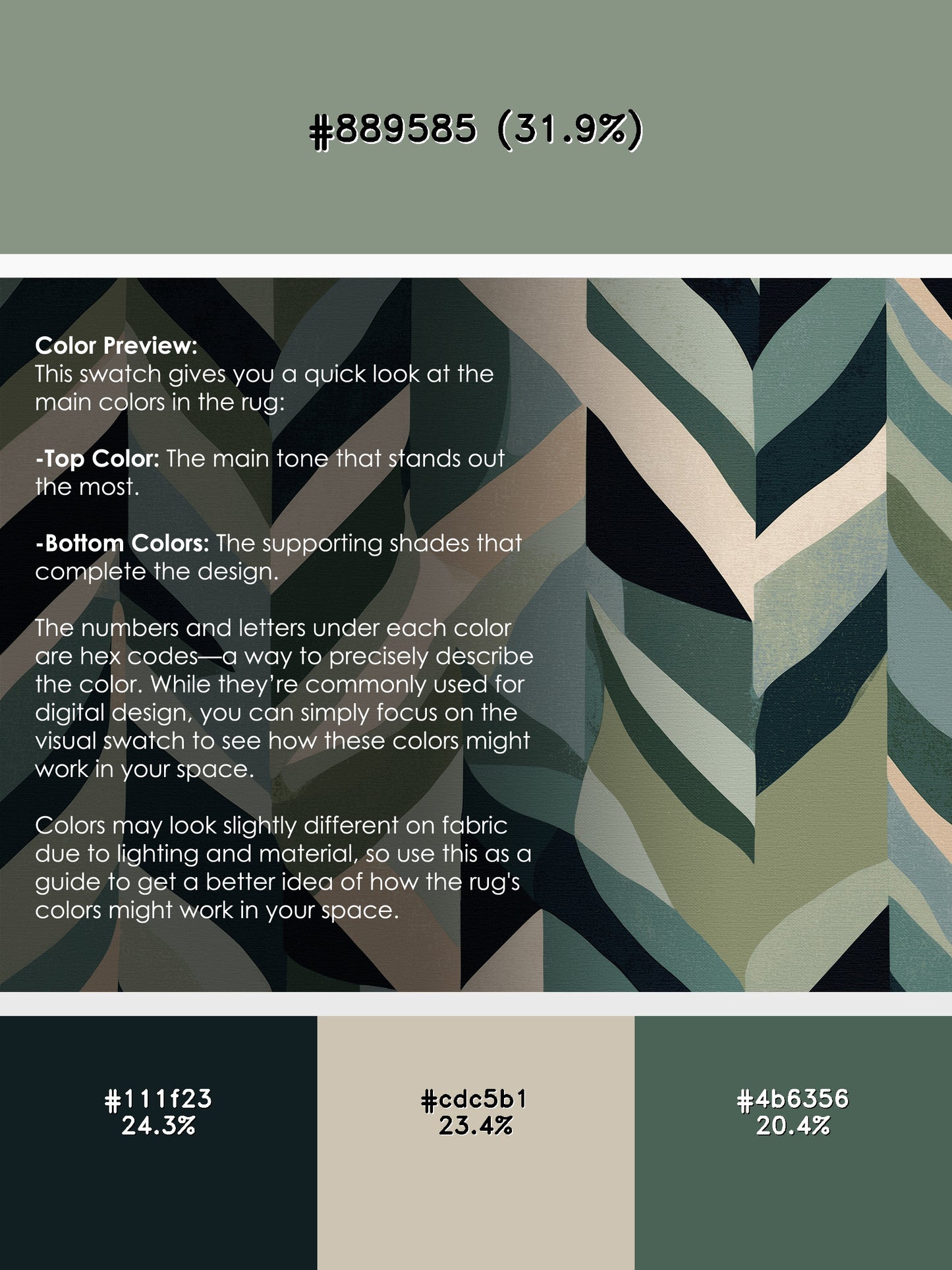 Midnight Peaks Rug