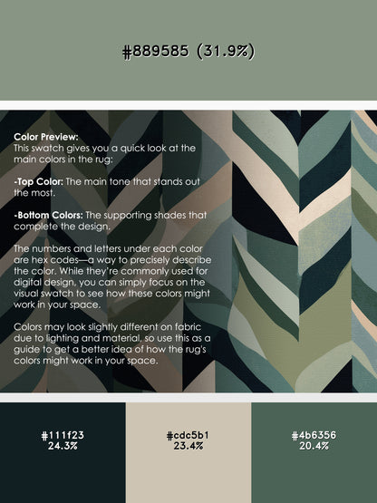 Midnight Peaks Rug