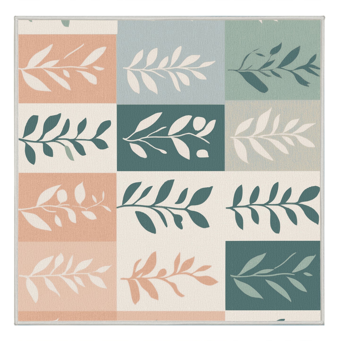 Verdant Canvas Rug