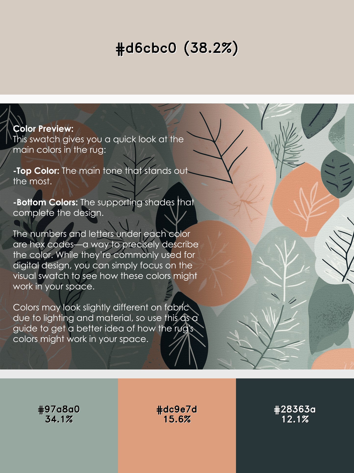 Tranquil Flora Rug