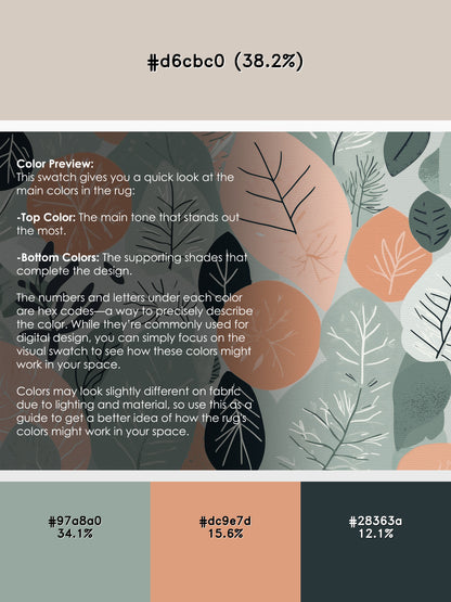 Tranquil Flora Rug